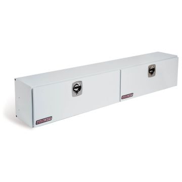 Weather Guard 296-3-02 - 96-1/4" High-Side Truck Box - Steel - White