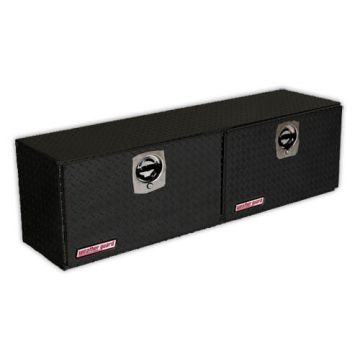 Weather Guard 365-5-02 - 96-1/4" Super-Side Truck Box - Aluminum - Black