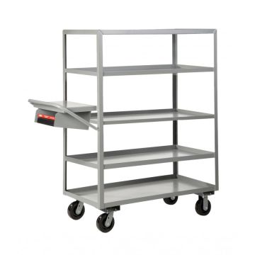 Little Giant Steel Multi Shelf Order Picking Trucks