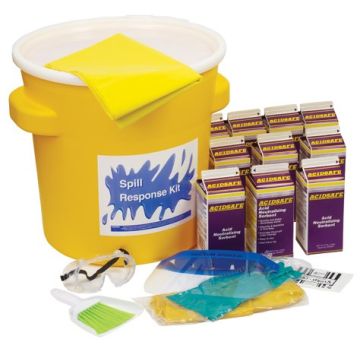 Wyk AS3120 Acid Safe Heavy Duty 20 Gallon UN/DOT Drum Spill Kit