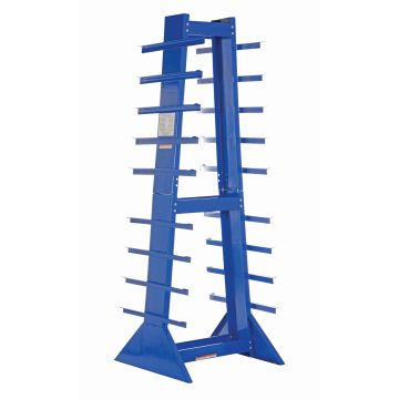 Vestil DSHZ-4 Double Sided Horizontal Bar Rack