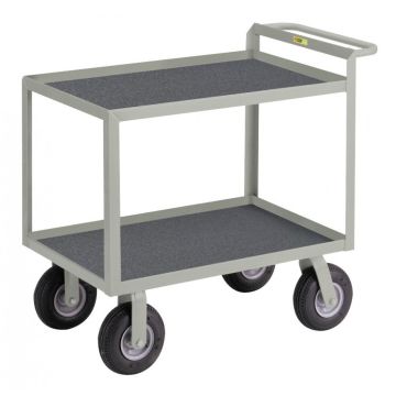 Little Giant Steel 30"W Instrument Cart with Hand Guards and Multiple Top Choices