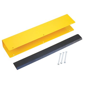 Vestil Steel Rack Guards with Rubber Inserts