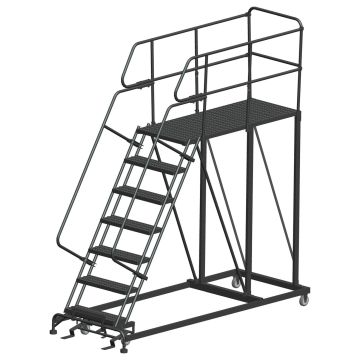 Ballymore Single Entry Work Platforms with Rails
