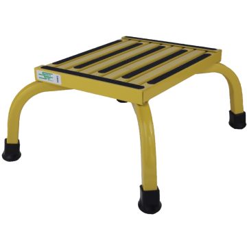 Safety Step U-08C-Yellow Aluminum Universal Safety Step - 8"H