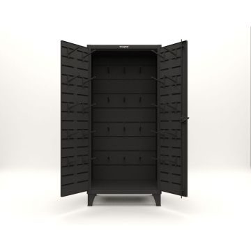 Extreme Duty 12 GA Rigging Cabinet with Hooks | 36 In. W x 24 In. D x 78 In. H