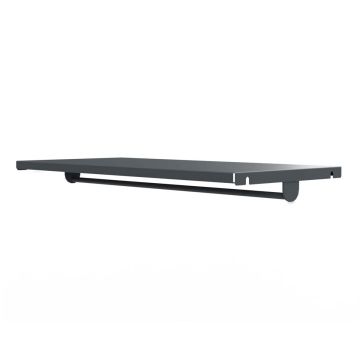 Left Side Adjustable Shelf with Rod for 60 in. or 72 in. W x 24 in. D Uniform Cabinet