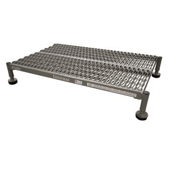 Cotterman 1-Step Steel Adjustable Height Work Platorms