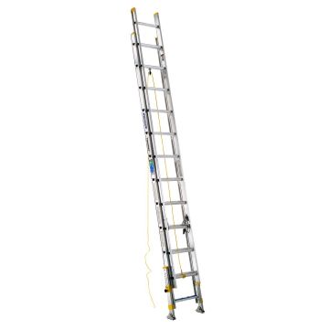 Werner D1700-2EQ Type II Aluminum D-Rung The Equalizer Extension Ladder