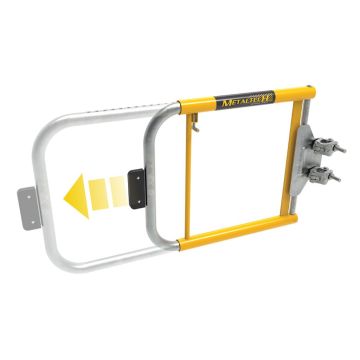 Metaltech Aluminum swing door for Safety Guardrail System - Image 1
