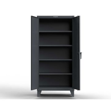 Strong Hold 36-304 Extreme Duty 12 GA Storage Cabinet, 36x30x78 in - 4 Deep Shelves