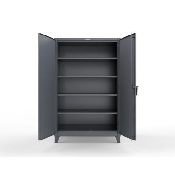 Strong Hold 46-304 Extreme Duty 12 GA Storage Cabinet, 48x30x78 in - 4 Deep Shelves