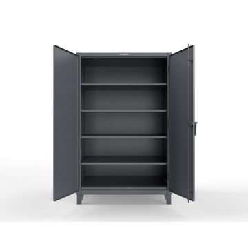 Strong Hold 46-364 Extreme Duty 12 GA Storage Cabinet, 48x36x78 in - 4 Extra Deep Shelves