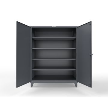 Strong Hold 56-364 Extreme Duty 12 GA Storage Cabinet, 60x36x78 in - 4 Extra Deep Shelves