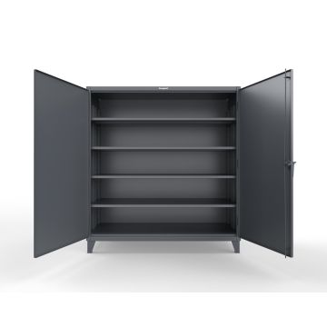 Strong Hold 66-304 Extreme Duty 12 GA Storage Cabinet, 72x30x78 in - 4 Deep Shelves