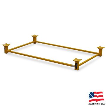 American Cart 67137 Table Storage Cart Stationary Base