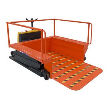 Ballymore PLD-PLUS Powered Portable Loading Dock - Up to 55" High - 1500 lbs Capacity