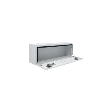 Better Built 64210149 Steel 48" Crown Hi-Side Top Mount Truck Tool Box - White Finish