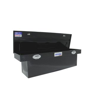 Better Built SEC Aluminum Deep Crossover Saddle Truck Box - Gloss or Matte Black Finish