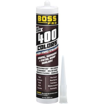 Soudal Boss 400 Colors Sealant - Case Qty 12