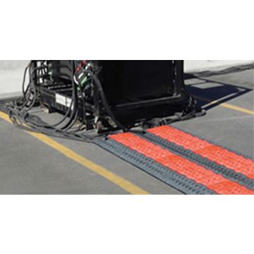 Checkers Safety Group 5-Channel General-Purpose Guard Dog® Cable Protectors - Available in All Black or Black/Orange
