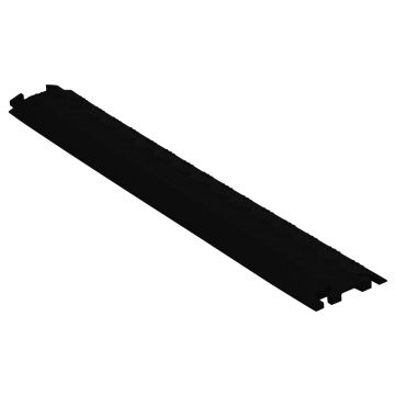 Checkers Safety Group FL1X1.5-B 1-Channel Fastlane® Drop-Over Cable Protector Black (1.5 in.)