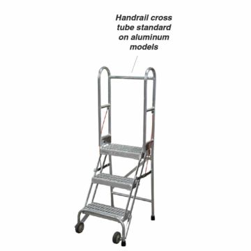 Cotterman Aluminum Stock N Store Rolling Ladders