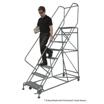 Cotterman 50 Degree Heavy-Duty Knocked-Down Steel Safety Ladders