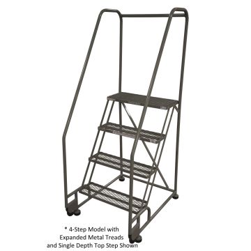 Cotterman Aluminum Tilt N Roll Ladders