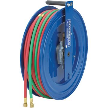 Cox SW Series Dual Fuel Gas Spring Driven Hose Reels with Hoses