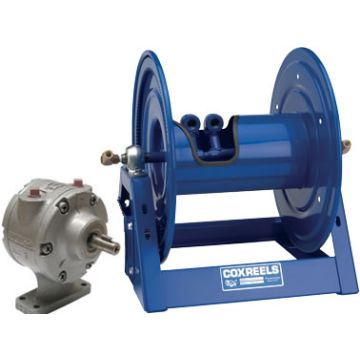 Coxreels 1275 Series Motorized Dual Hose Reels with #4 VANE Aluminum Body Air Motor