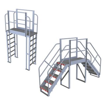 Custom Crossover Stairways