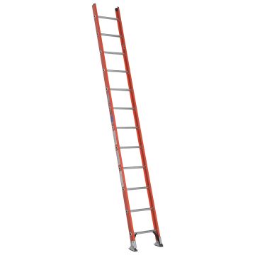 Werner D6200-1 Series Fiberglass D-Rung Single Ladders