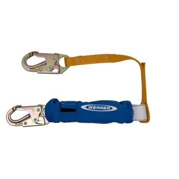 Werner DeCoil Energy Absorbing Lanyards with DCELL Shock Pak