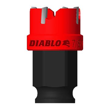 Diablo DHS0875CF 7/8" Steel Demon™ Carbide Teeth Hole Cutter