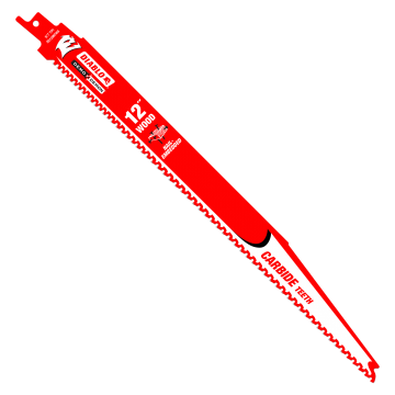 Diablo DS1206CWS3 12" Demo Demon Carbide Reciprocating Blades for Nail-Embedded Wood - Pack of 3