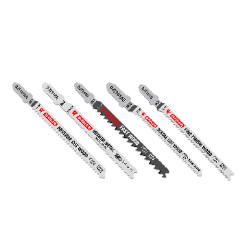 Diablo DJT5S 5pc High Carbon Steel/ High Speed Steel T-Shank Jig Saw Blade Set for Wood & Metal