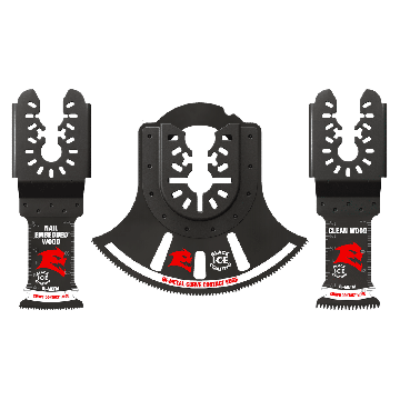 Diablo DOU3BS 3 pc Universal Fit Bi-Metal Oscillating Blade Set