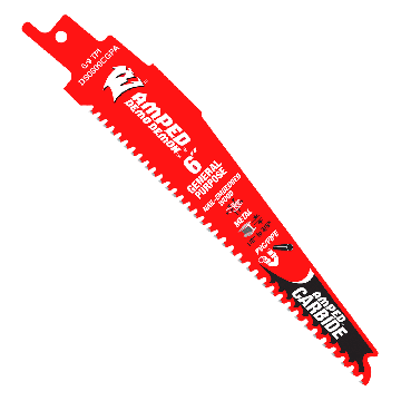 Diablo Amped&trade; Medium Metal Carbide Reciprocating Saw Blade