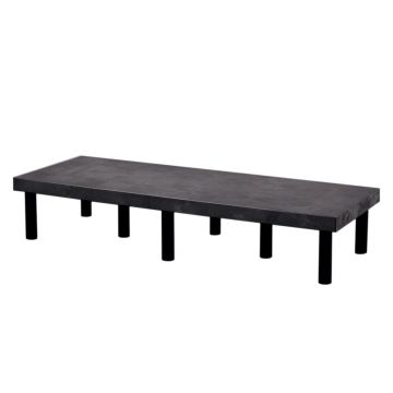 Vestil DRP-S-6624 Solid Top Dunnage Rack - 24"D x 66"W x 12"H - 1,500 lbs