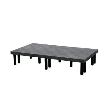 Vestil DRP-S-6636 Solid Top Dunnage Rack - 36"D x 66"W x 12"H - 2,000 lbs