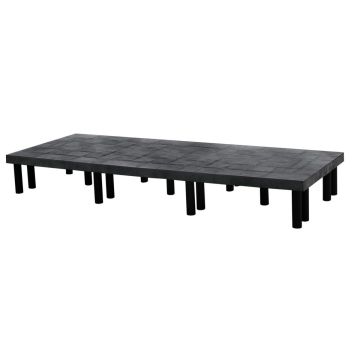 Vestil DRP-S-9636 Solid Top Dunnage Rack - 36"D x 96"W x 12"H - 3,000 lbs