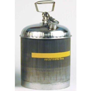 Eagle Manufacturing 1315 - 5 Gallon Stainless Steel Type I Stainless Steel Safety Can