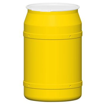 Eagle Manufacturing 55 Gallon Straight Sided Open Head Poly Drums