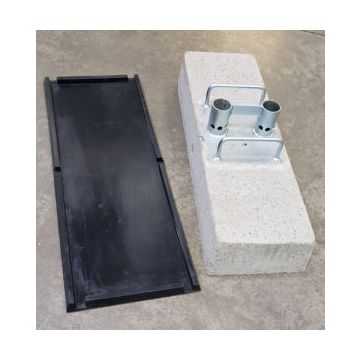 Garlock 156324 Rubber Pad for Set and Prevent™ RailGuard 200™ Base
