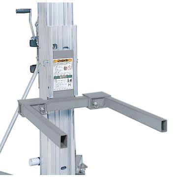 Genie SLC Series Adjustable Forks Assembly for Superlift Contractor - Widens 11 to 30 inches