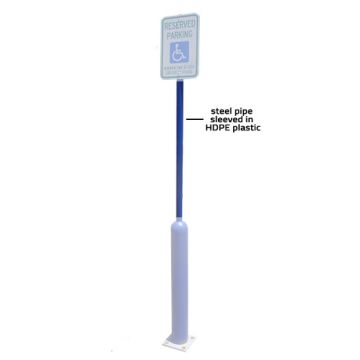 Ideal Shield Sign System Poles