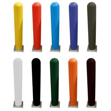 Ideal Shield Polyethylene Bollard Covers - 1/8" Thick - 60"H