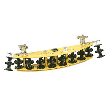 Jameson 80-162 60 Degree Dual Corner Block with Nylon Rollers