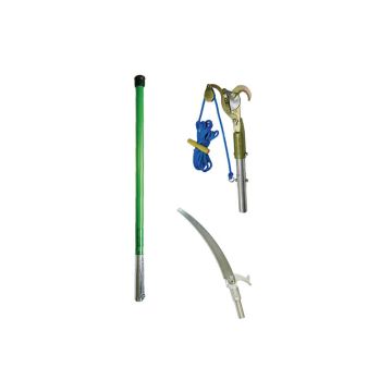 Jameson LS-8PKG-1 Kit with JA-14 Pruner Head, Pole Saw Head & 8' Base Pole